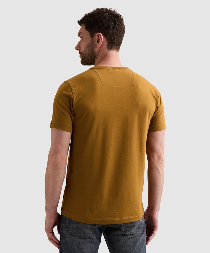 Heren T-shirt bruin