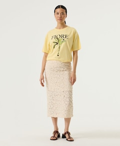 Dames T-shirt geel