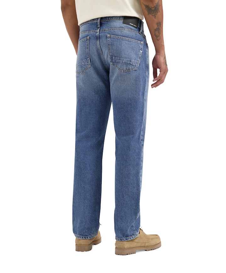 The Eric Regular Fit Jeans heren jeans blauw