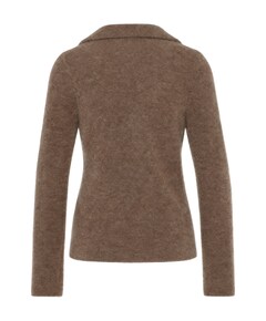 Dames vest bruin