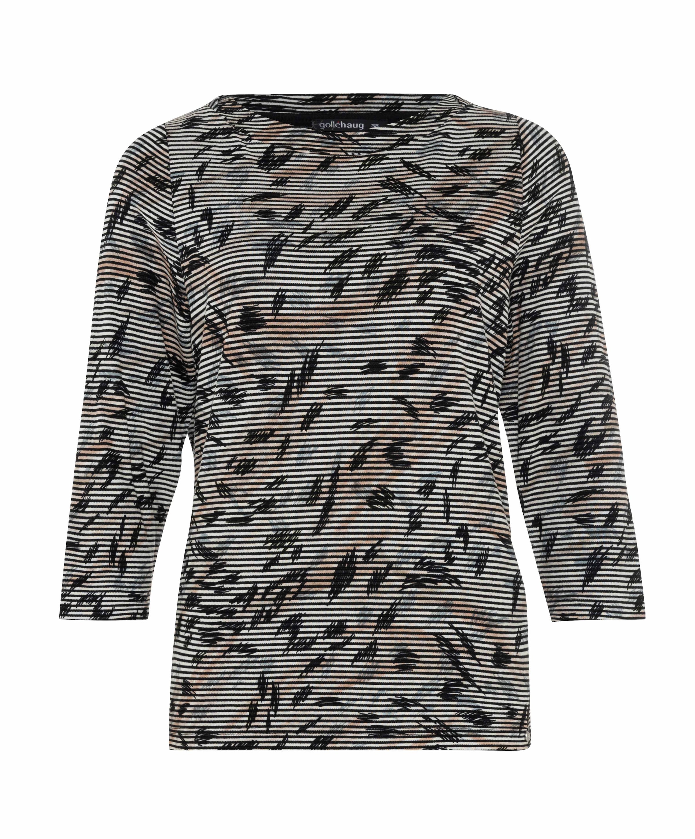 Dames longsleeve zwart