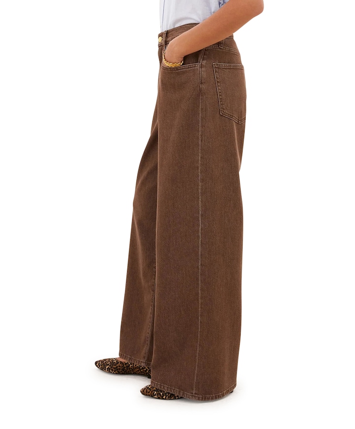 lilo dames jeans bruin