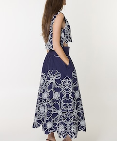 Dames rok blauw