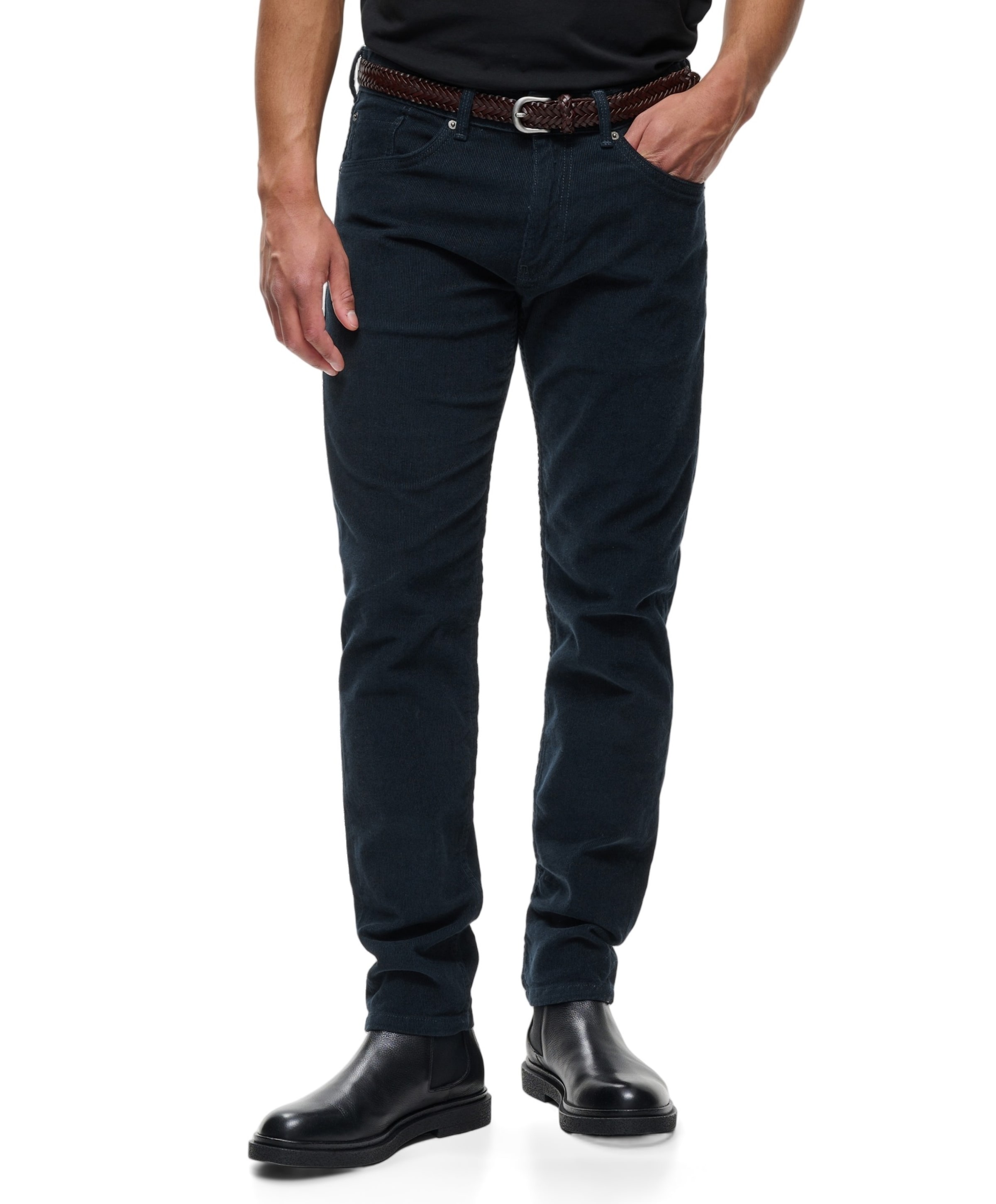 MApete heren broek blauw
