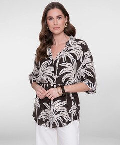 Dames blouse bruin
