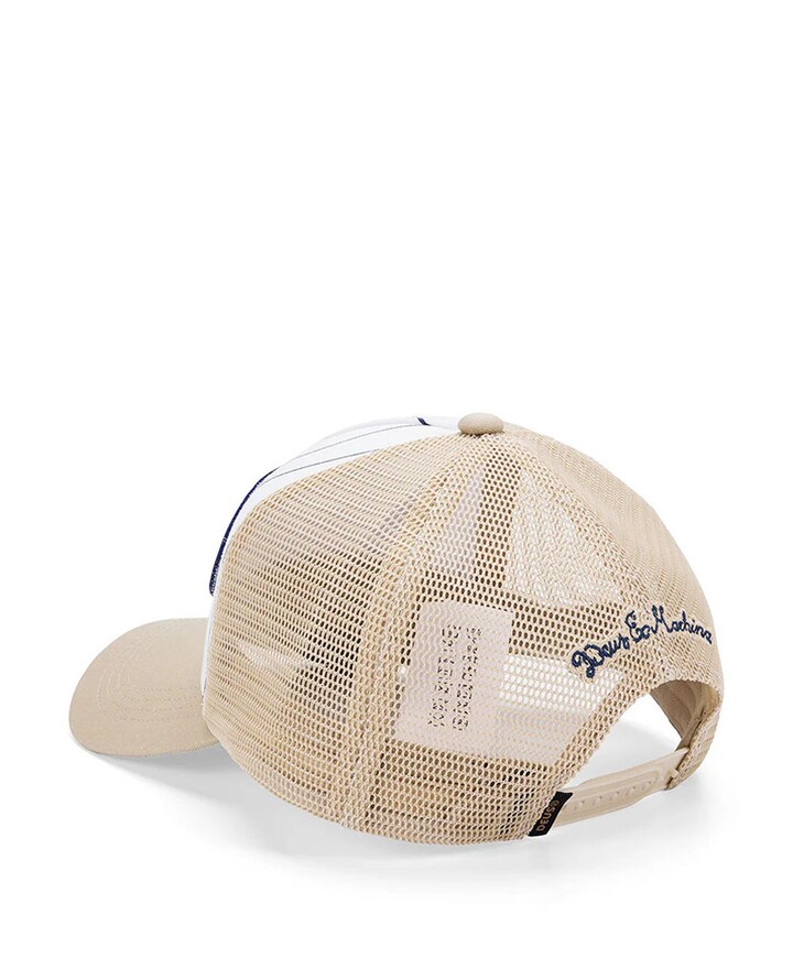 Heren hoofdaccessoire beige