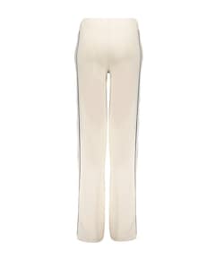 Pants scuba with tape meisjes broek beige