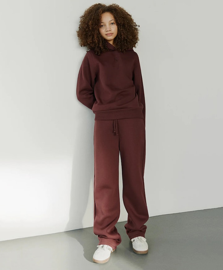 Meisjes hoodie bordeaux