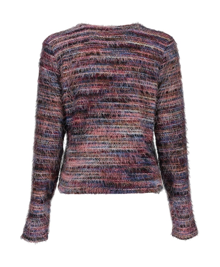 Dames vest bordeaux