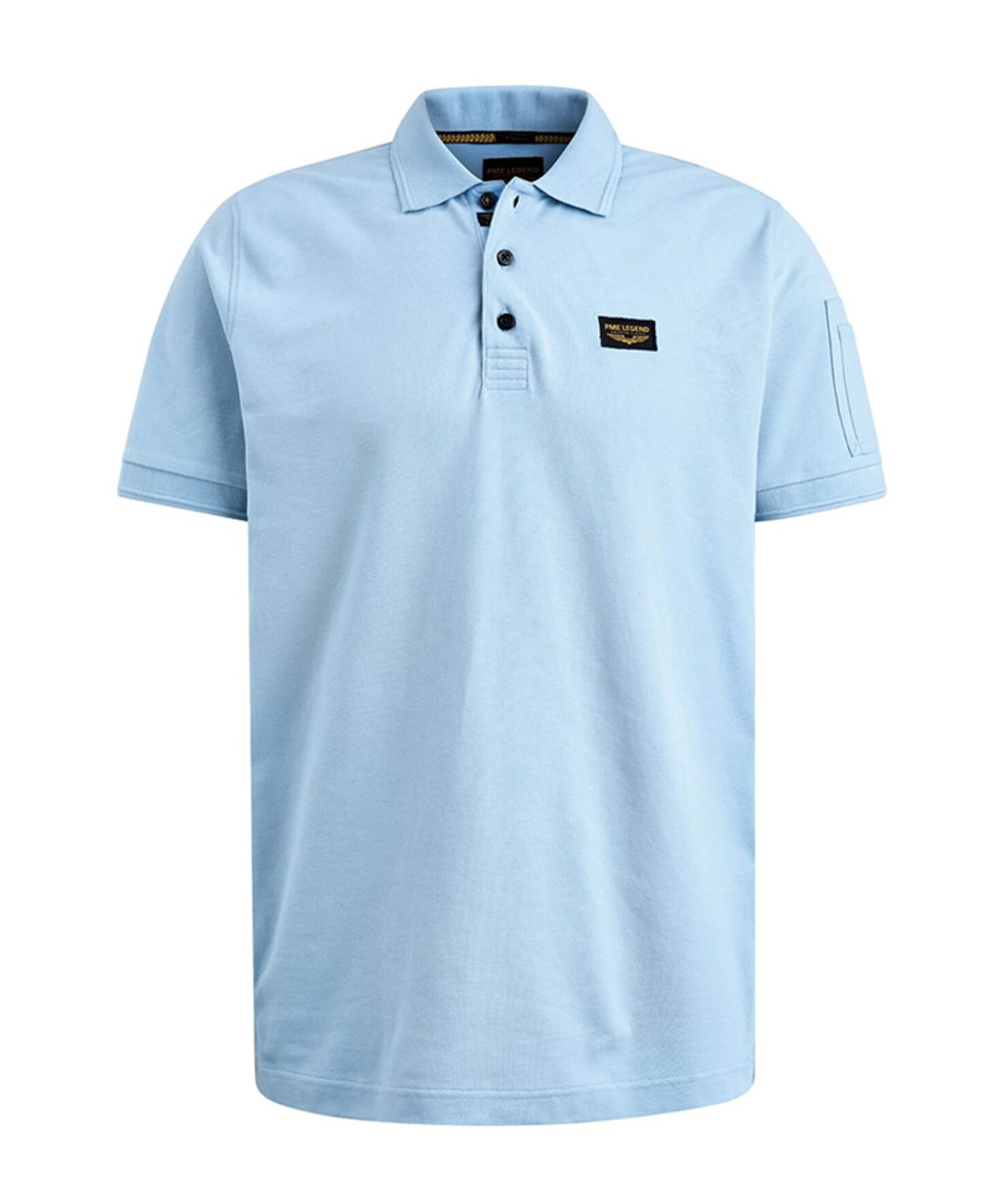 Heren polo blauw