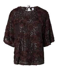 Dames top bruin