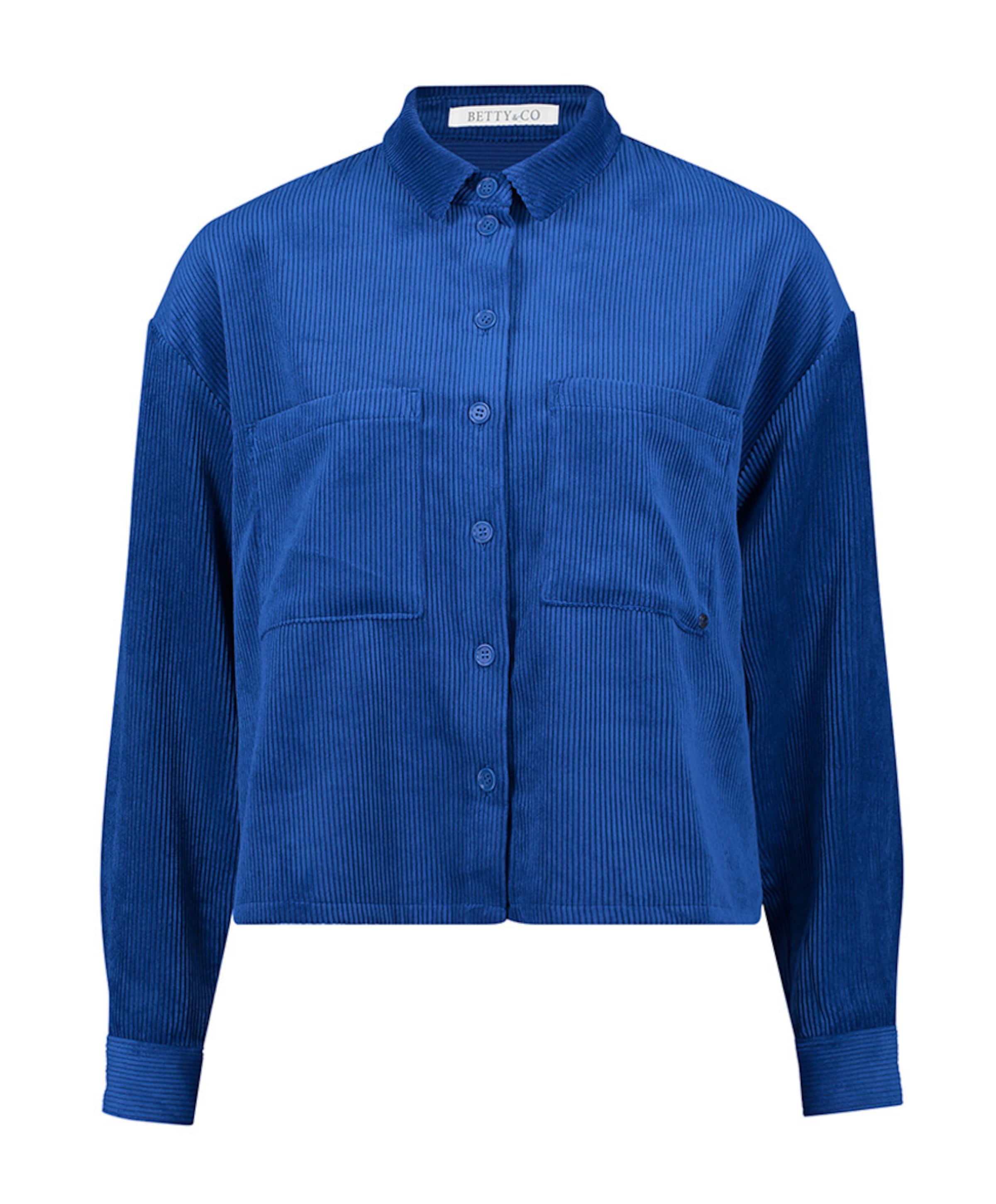 Dames blouse blauw