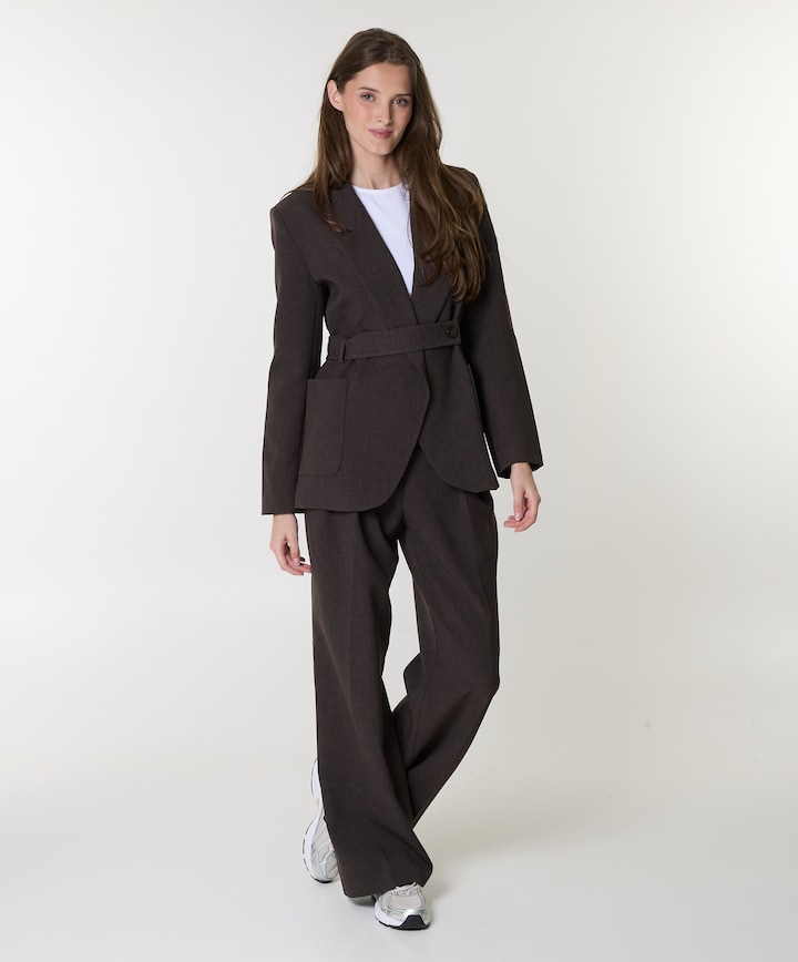 dames broek bruin