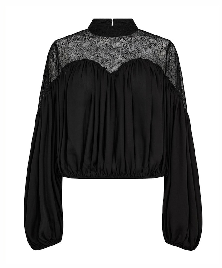 Dames blouse zwart