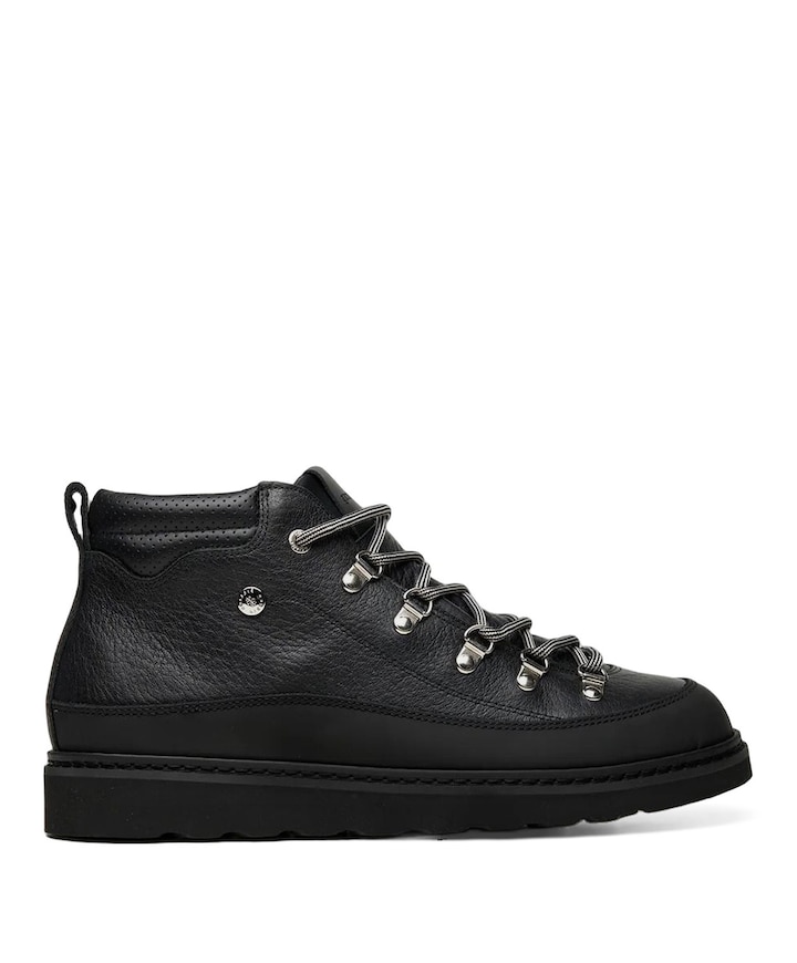 Glacier Boot Grain heren sneakers zwart