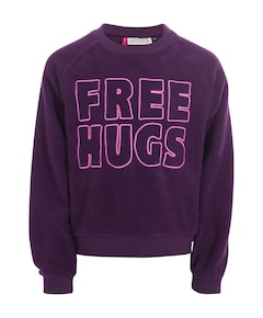Meisjes sweater paars