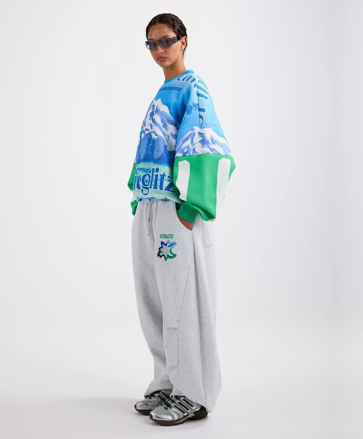 Dames sweater blauw