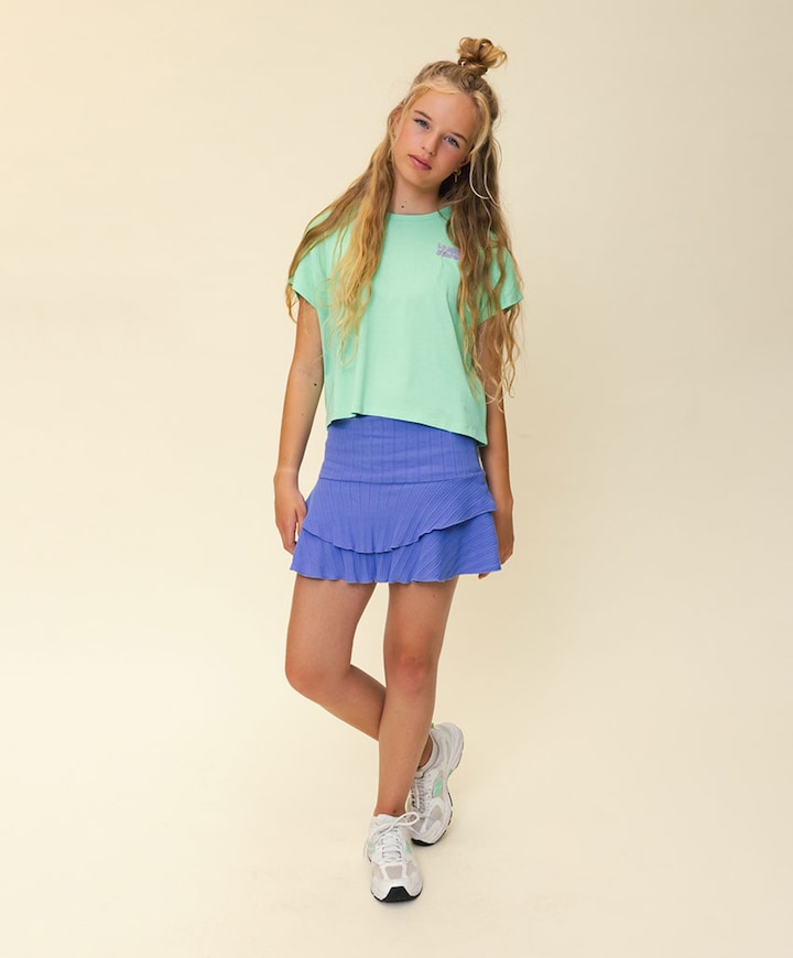 Meisjes t-shirt groen