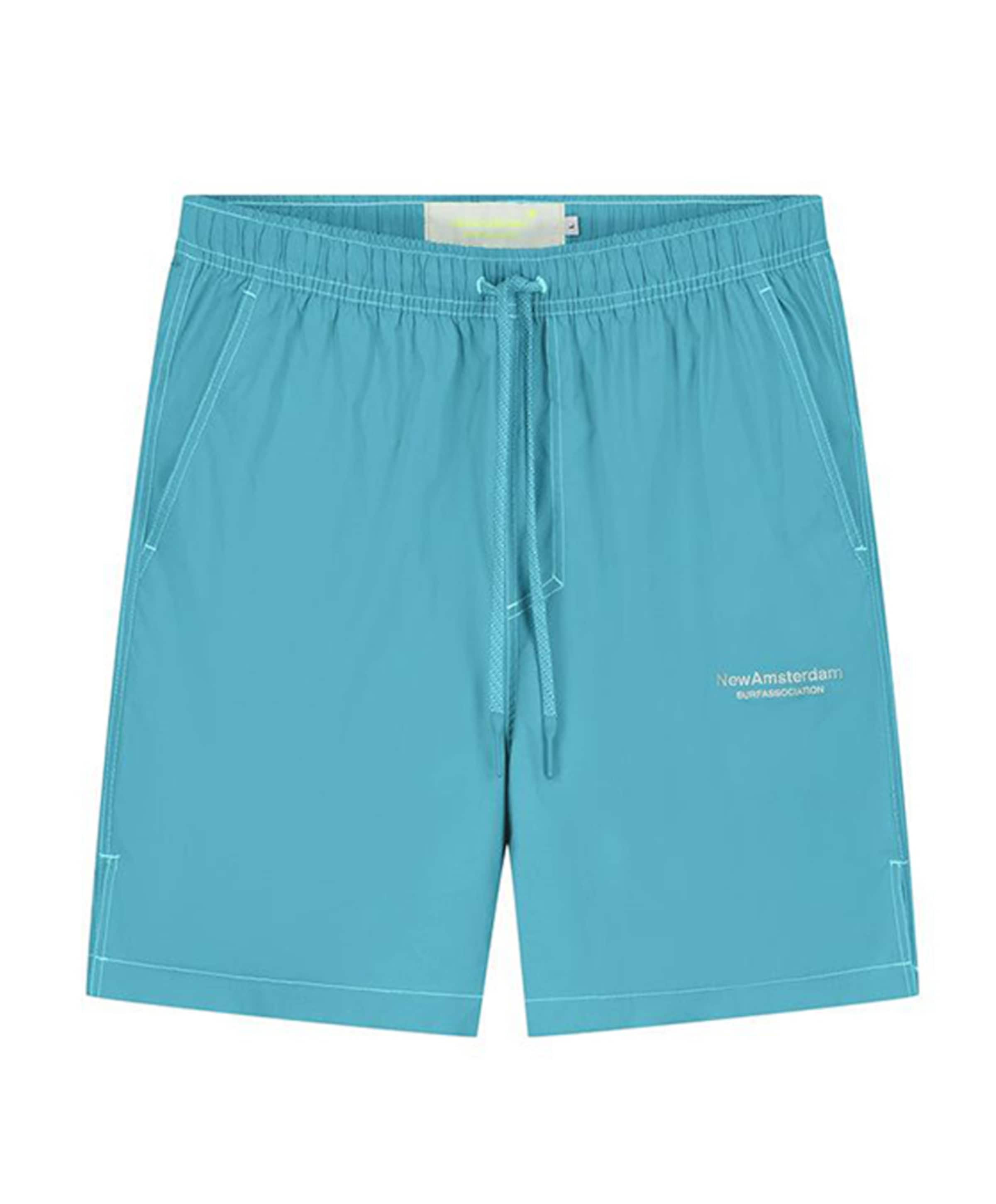 Contrast heren zwembroek blauw