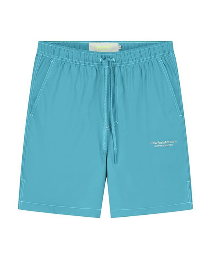 Contrast heren zwembroek blauw