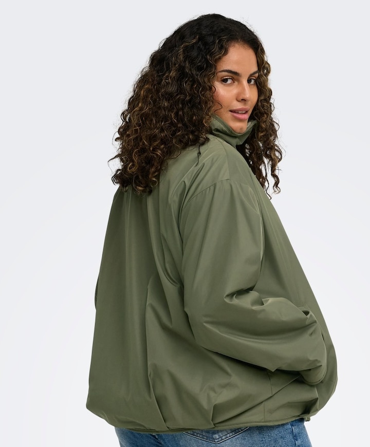 Dames jas groen