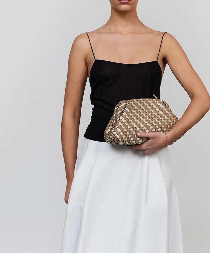Dames tas beige