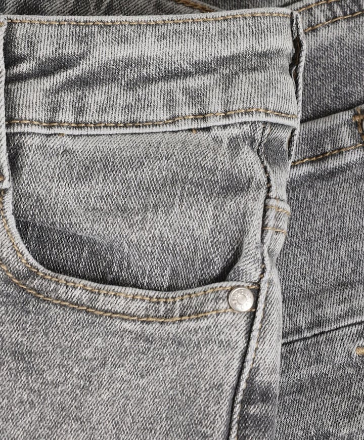 Denim Straight Fit jongens jeans grijs