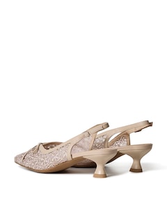 Dana dames slingbacks beige