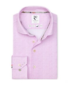 Heren overhemd extra lange mouw roze