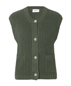 Dames gilet groen
