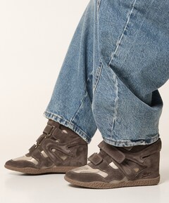 dames sneakers bruin
