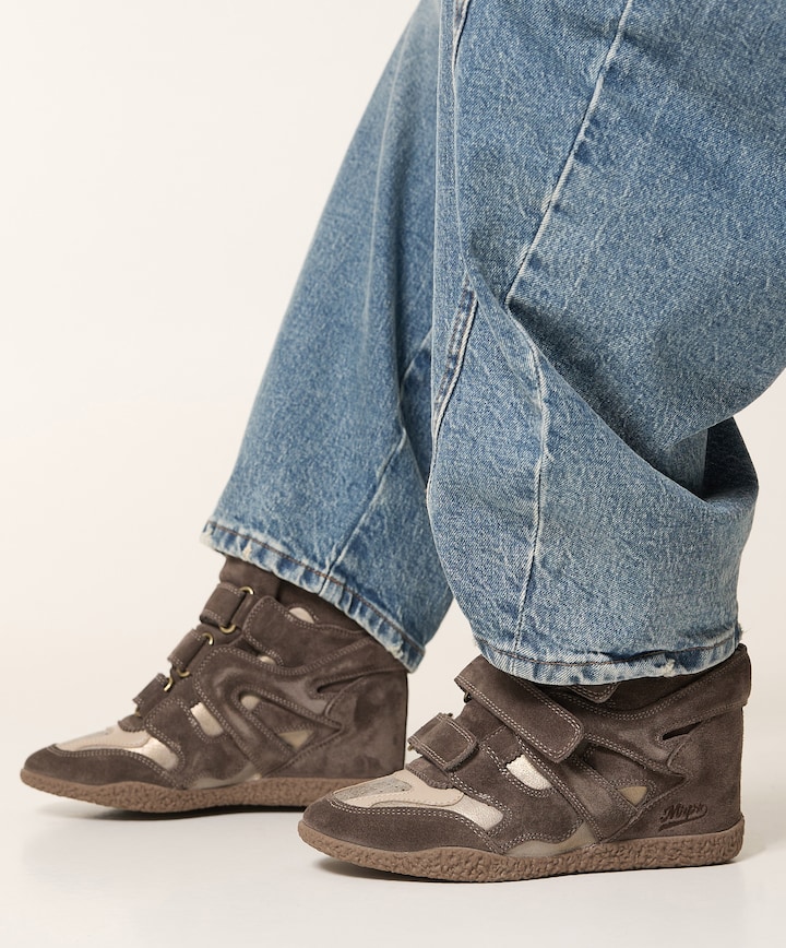 dames sneakers bruin