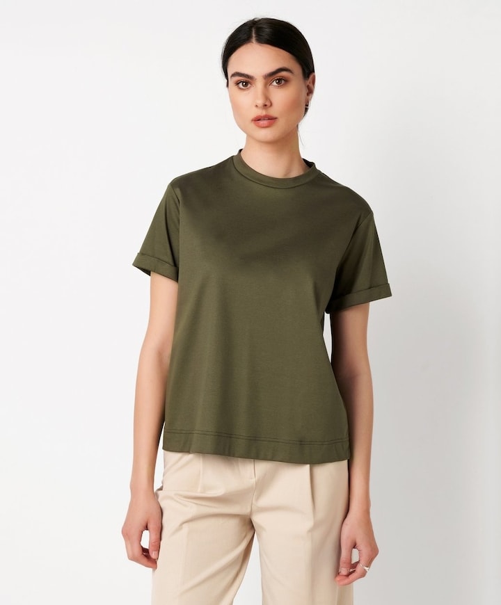 Dames T-shirt groen