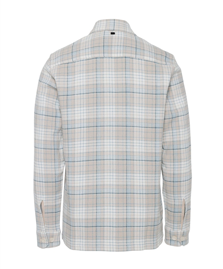 Heren overshirt beige