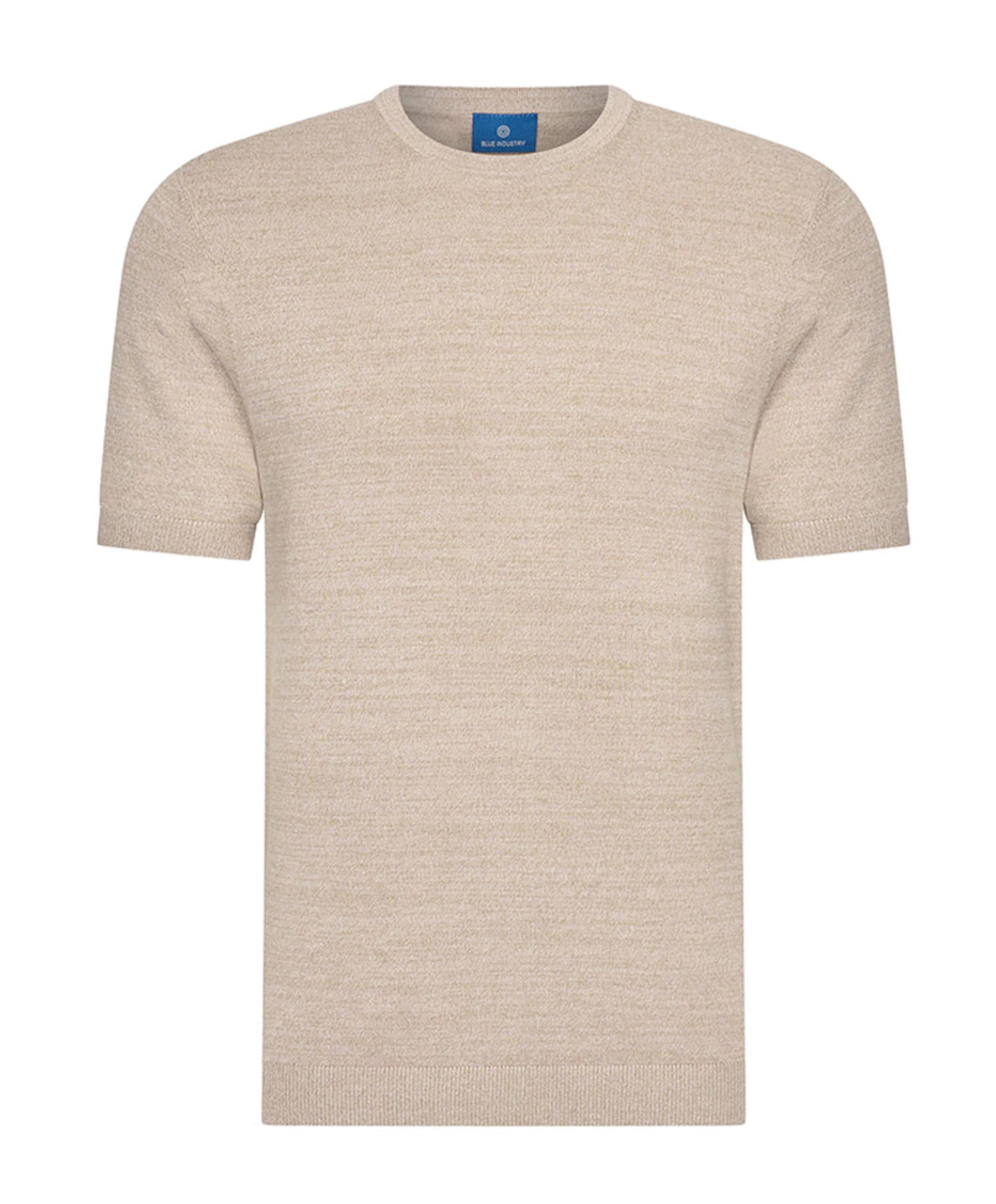 Heren T-shirt beige