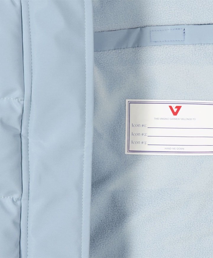 Meisjes jas blauw