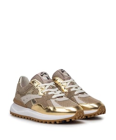 dames sneakers goud