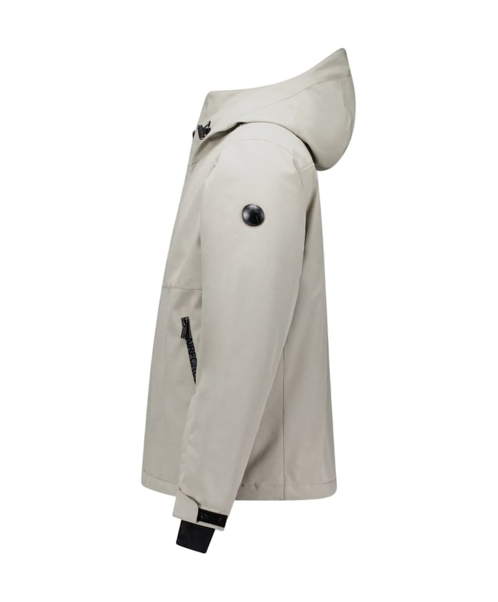 Heren ski-jas grijs