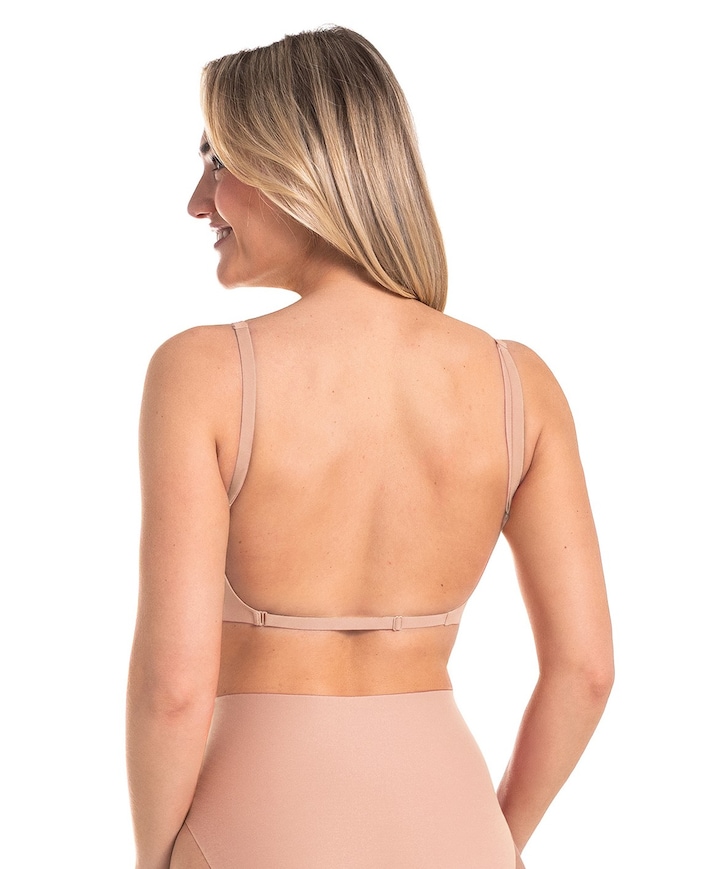 Dames bralette beige