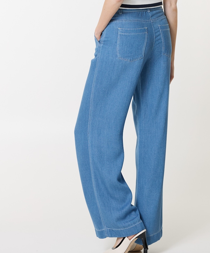 Liv Tailored dames jeans blauw