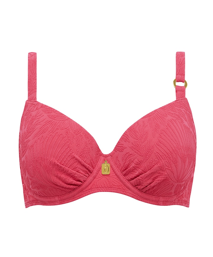 Dames bikinitop roze