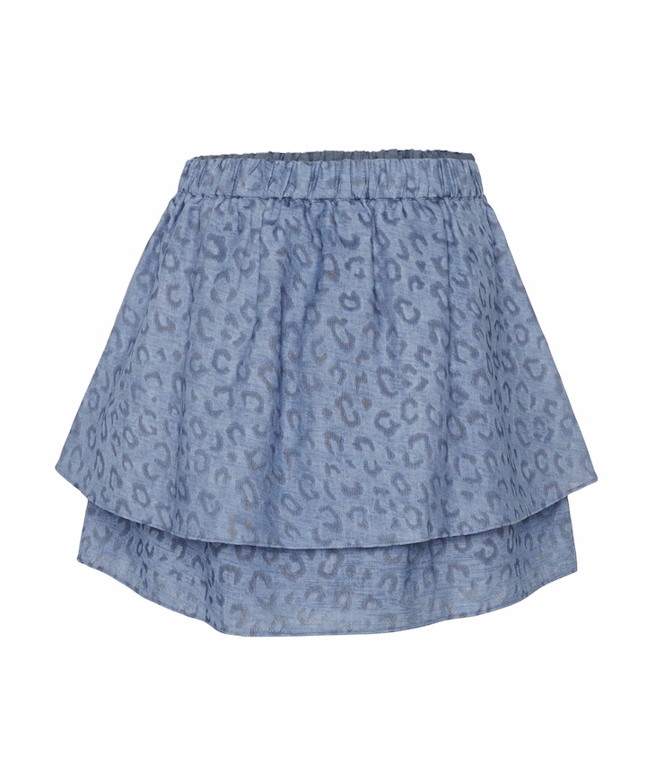 Dames rok blauw