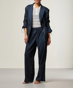 Dames blazer blauw