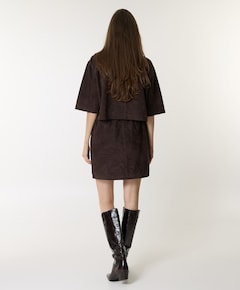 Dames rok bruin