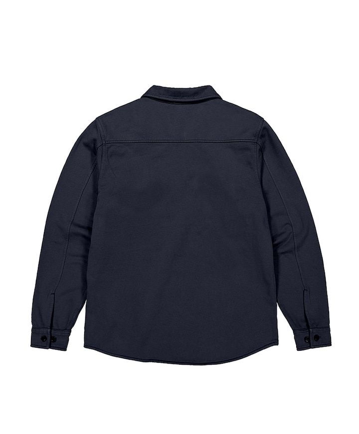 Heren overshirt blauw