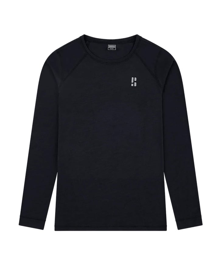 Heren thermoshirt zwart