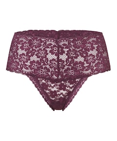 Dames string bordeaux
