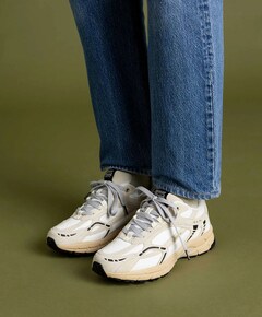 The Re-Run Desert dames sneakers ecru