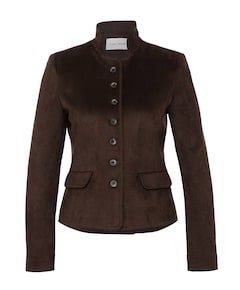 Dames jas bruin