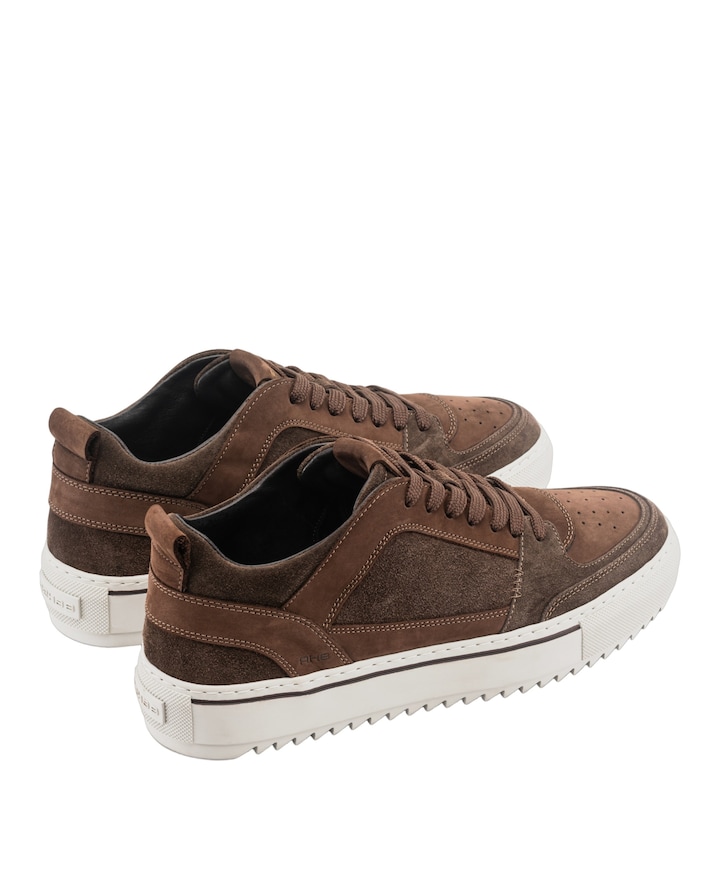 CREON MIX heren sneakers bruin